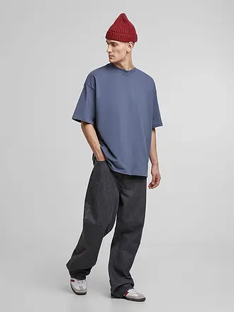 PROHIBITED | T-Shirt Oversized Fit | grau
